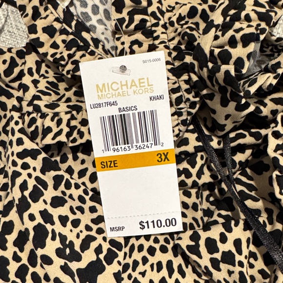Michael Kors Animal Print Tank Top - Picture 2 of 3